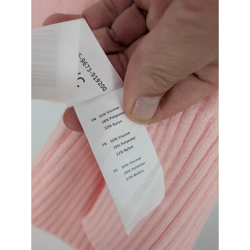 Arden B Sweater Vest Women Small Pink Button Front Knit Sleeveless Preppy Pastel